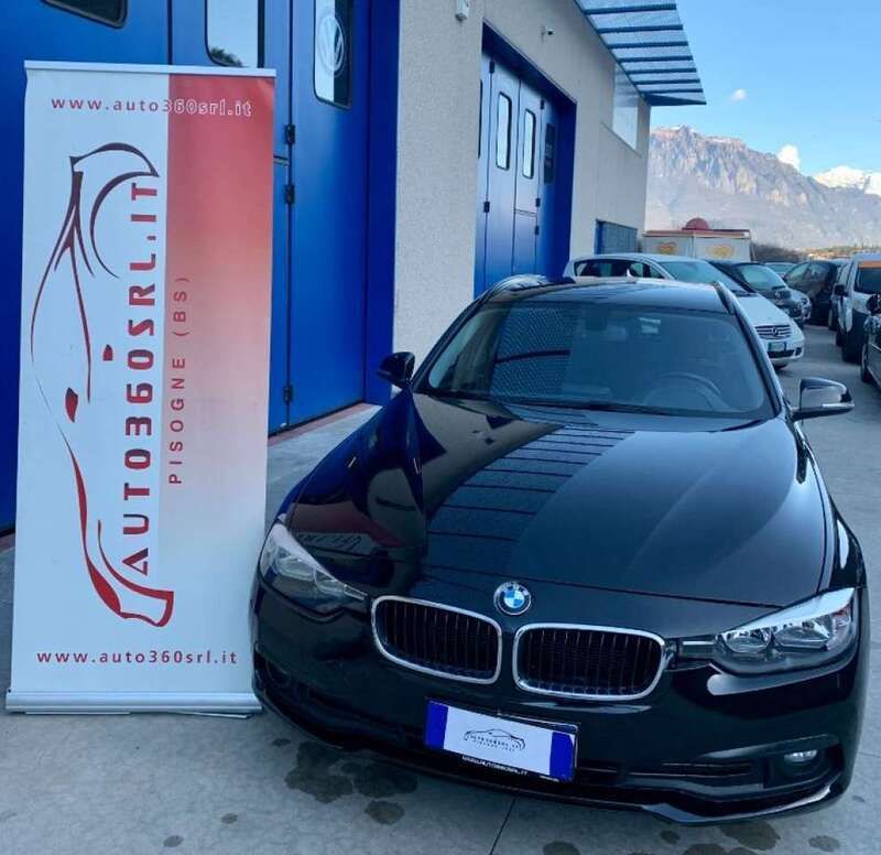 Usata BMW 316 Advantage 116 CV (85 kW) 2017 Nero metallizzato Station wagon
