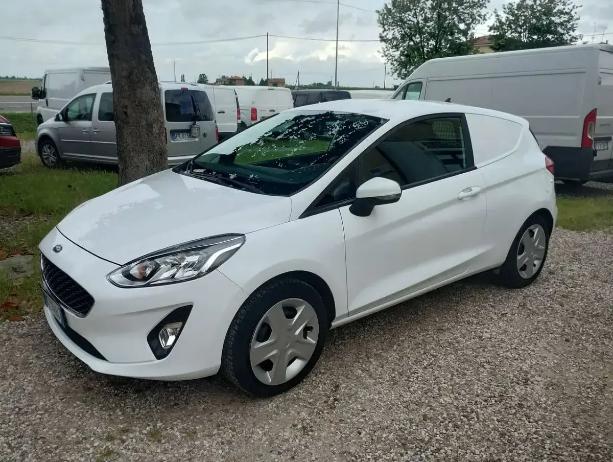 Usata Ford Fiesta Trend 86 CV (63 kW) 2021 Bianco Utilitaria
