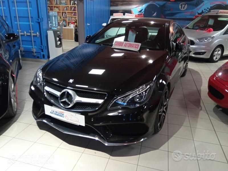 Usata Mercedes E350 AMG line 258 CV (189 kW) 2014 Nero Coupé