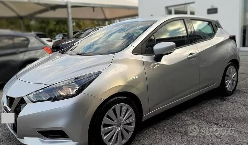 Grigio Usata 2021 Nissan Micra Acenta Due volumi | 12.300 € (Buon prezzo) - Immagine 1/3