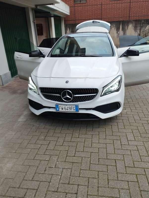 Usata Mercedes CLA220 AMG 170 CV (125 kW) 2019 Bianco Berlina