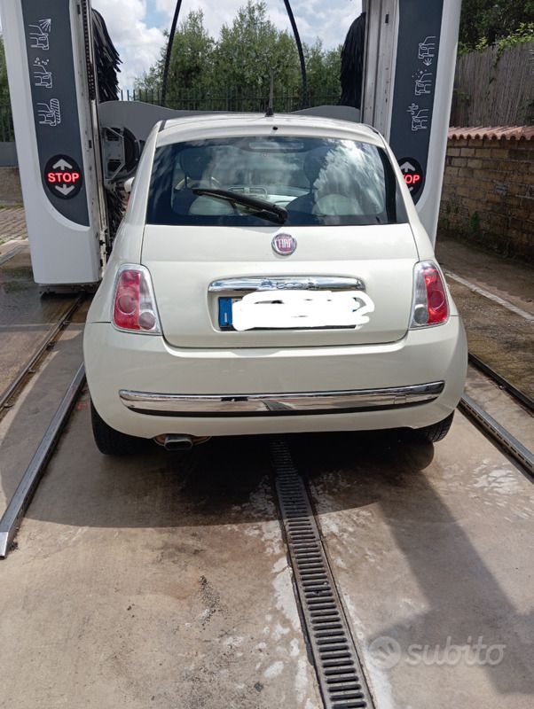 Usata Fiat 500 Sport 100 CV (73 kW) 2010 Bianco Utilitaria