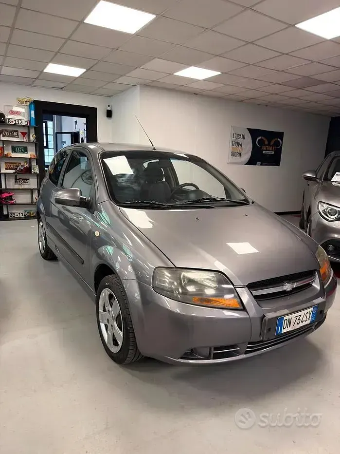 Usata Chevrolet Kalos Sport 72 CV (52 kW) 2008 Grigio Berlina