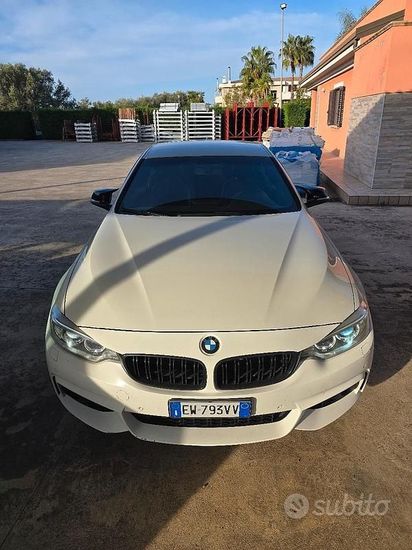 Usata BMW 420 M Sport 2014 Bianco Coupé