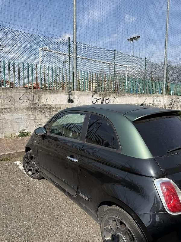 Usata Fiat 500 Pop 69 CV (50 kW) 2007 Nero Utilitaria
