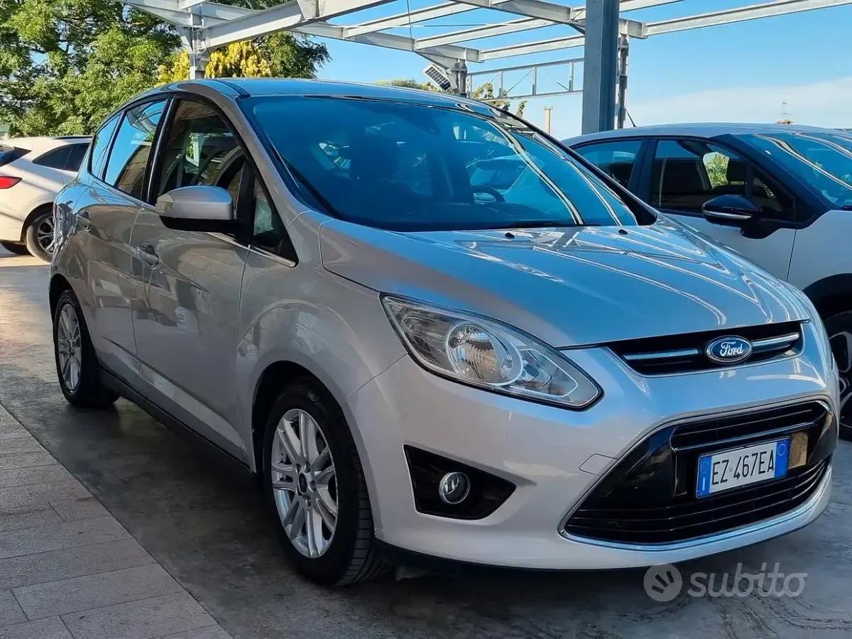 Usata Ford C-MAX Titanium 115 CV (84 kW) 2015 Grigio Monovolume