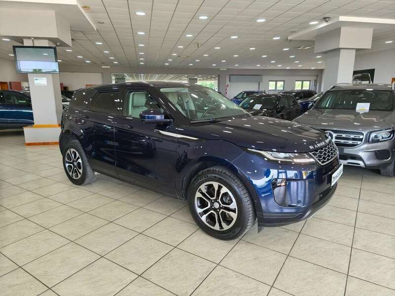 Blu metallic Usata 2021 Land Rover Range Rover evoque S SUV | 33.890 € (Ottimo prezzo) - Immagine 1/4