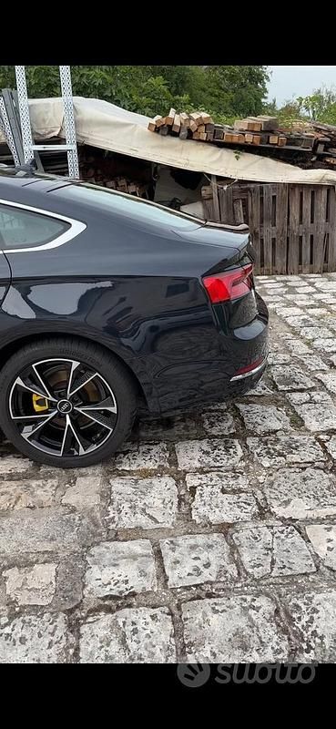 Begagnad Audi A5 Business 190 HK (139 kW) 2018 Blå Sportkupé