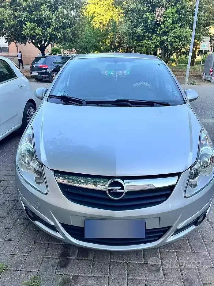 Usata Opel Corsa Club 80 CV (58 kW) 2007 Grigio Utilitaria