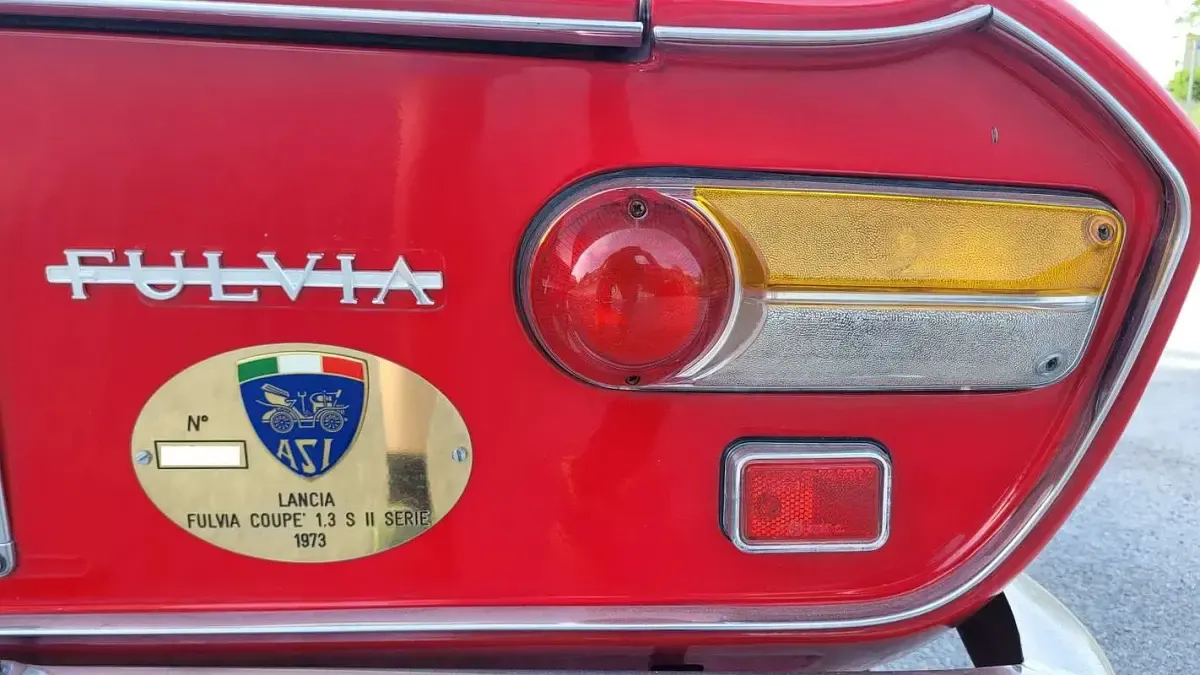 Usata Lancia Fulvia S 90 CV (66 kW) 1973 Rosso Coupé
