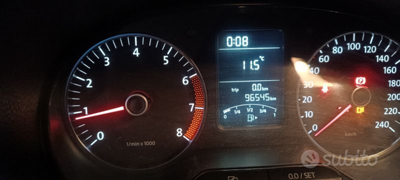 Usata VW Polo Comfortline 69 CV (50 kW) 2011 Grigio Utilitaria