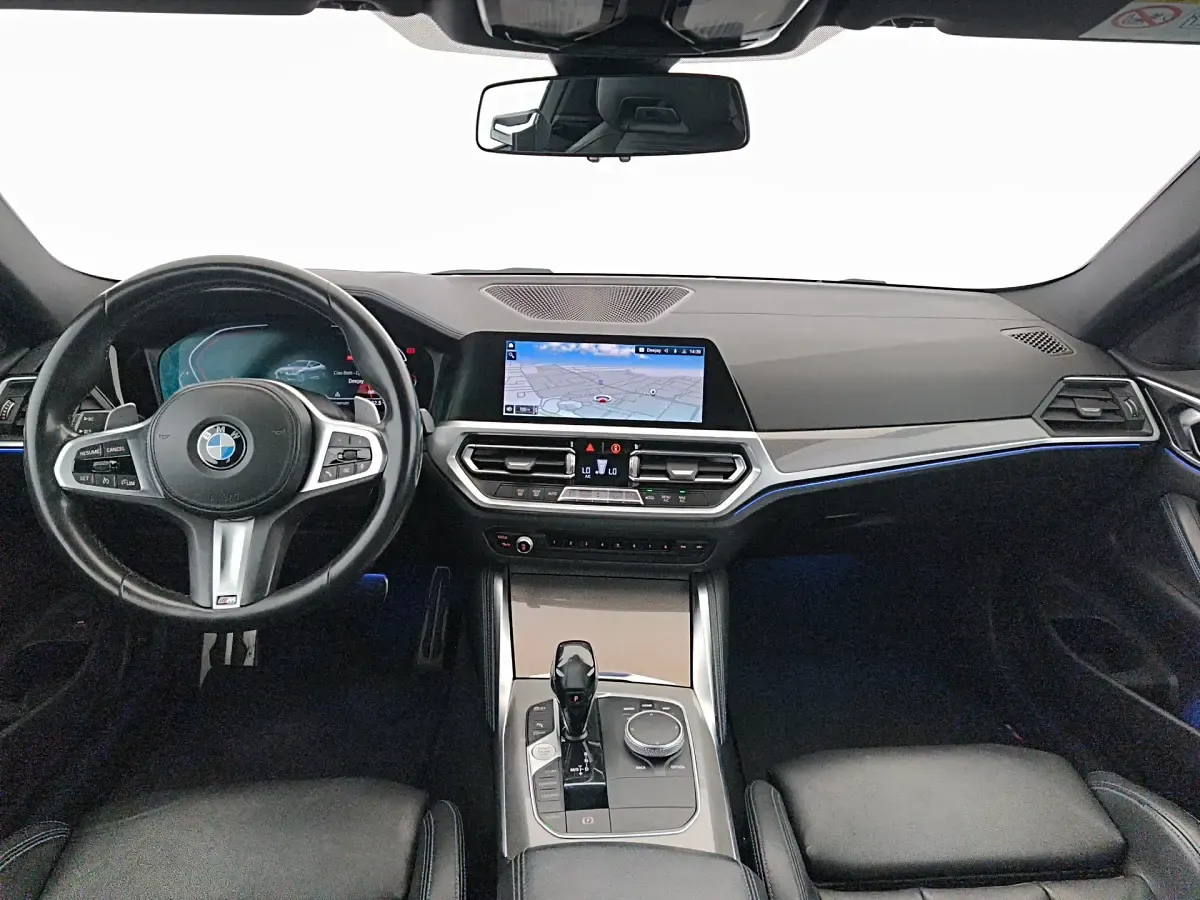 Usata BMW 420 Coupé M Sport 184 CV (135 kW) 2021 Arctic race blue Coupé
