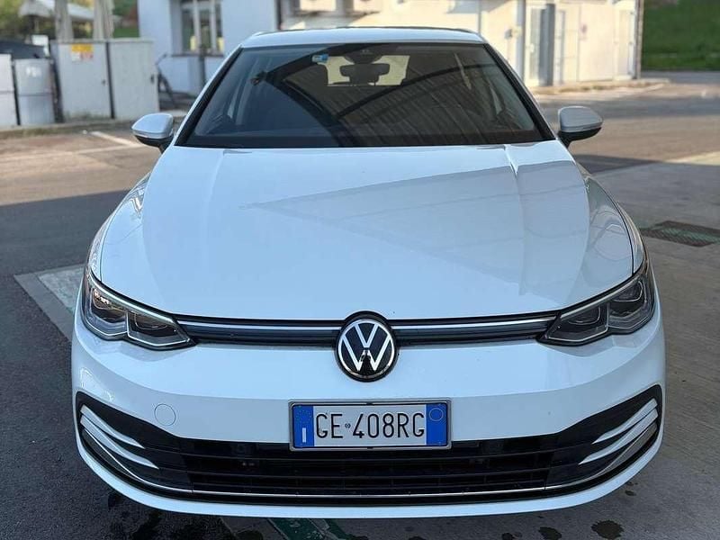 Usata VW Golf VIII Style 150 CV (110 kW) 2021 Bianco Berlina