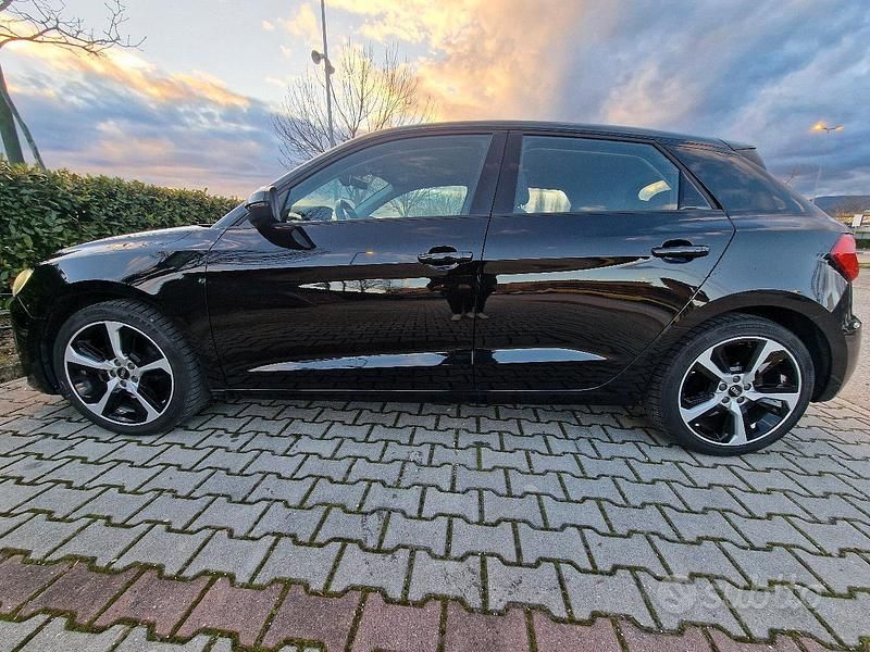 Usata Audi A1 Sportback Advanced Plus 110 CV (80 kW) 2021 Nero Utilitaria