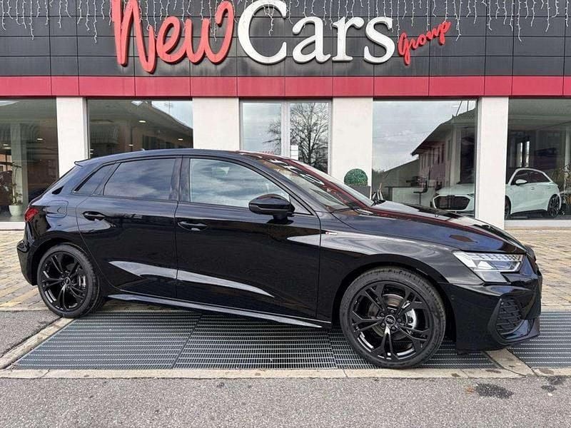 Nuova Audi A3 Black Edition 204 CV (150 kW) 2025 Nero Berlina