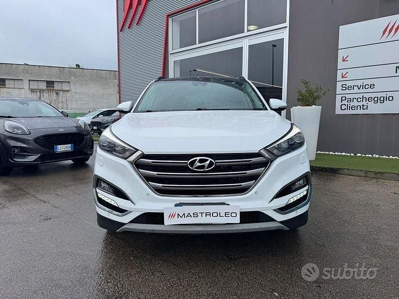 Usata Hyundai Tucson Classic 115 CV (84 kW) 2017 Bianco SUV