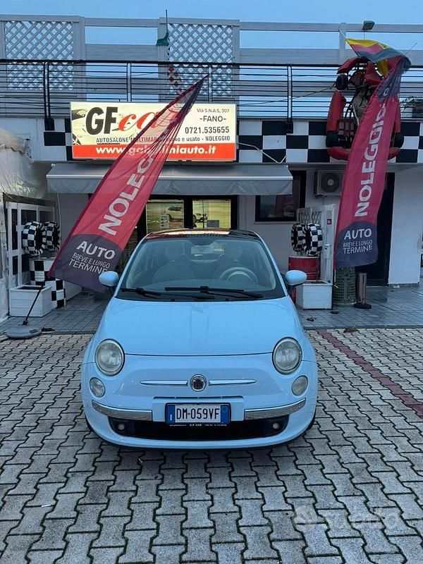 Blu Usata 2007 Fiat 500 Lounge Tre volumi | 3700 € - Immagine 1/4