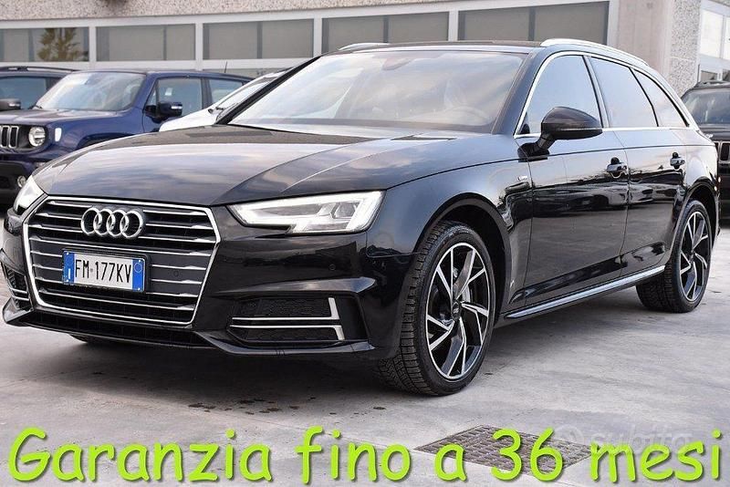 Usata Audi A4 S-Line 190 CV (139 kW) 2017 Nero Station wagon
