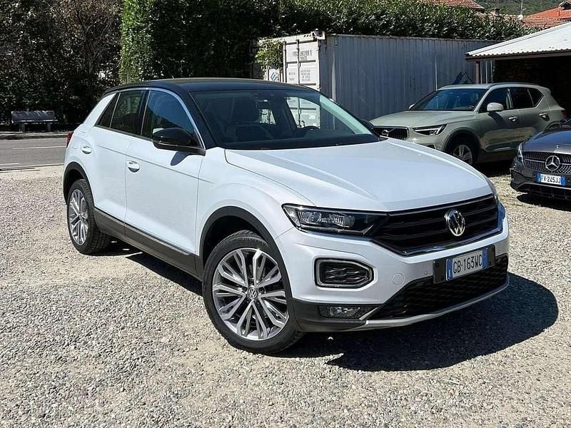 Bianco perlato Usata 2020 VW T-Roc SUV | 16.999 € (Super prezzo) - Immagine 1/4