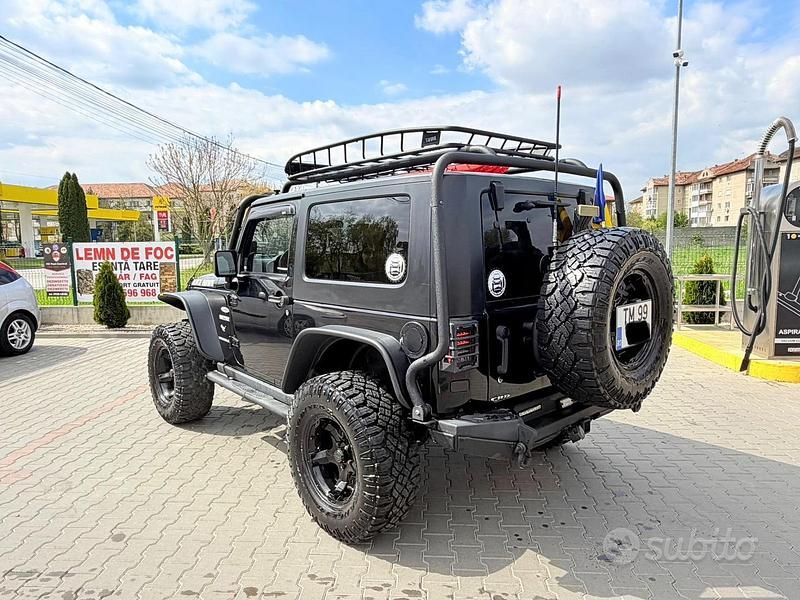 Usata Jeep Wrangler Unlimited Rubicon 176 CV (129 kW) 2010 Nero SUV
