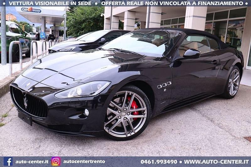 Usata Maserati GranCabrio 460 CV (338 kW) 2012 Nero Cabrio