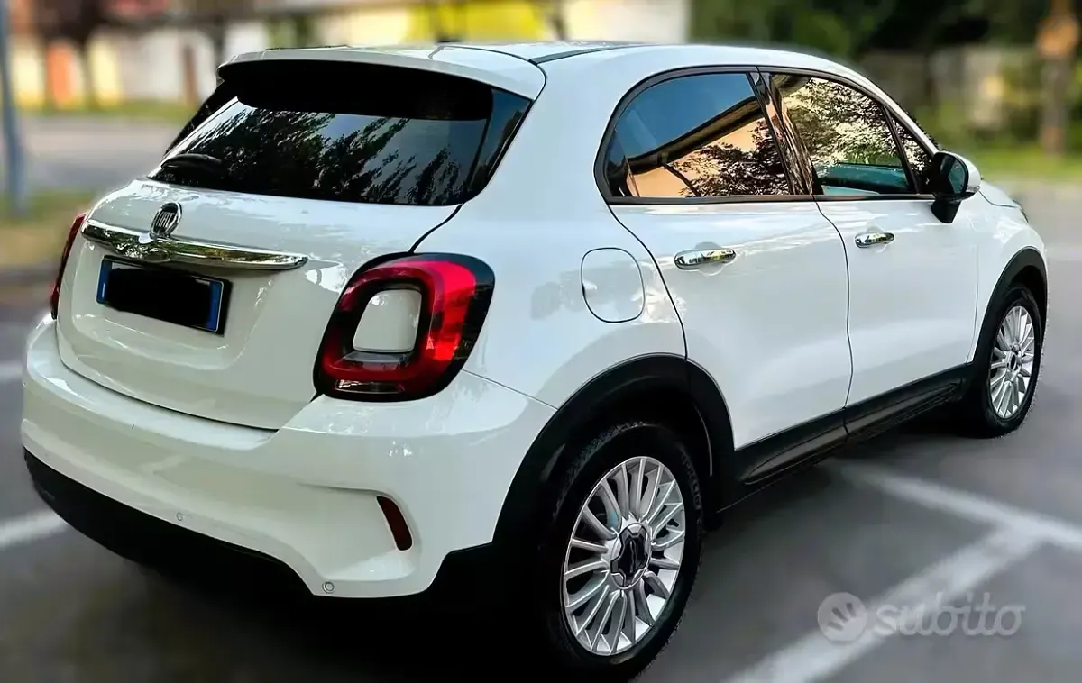 Usata Fiat 500X Club 130 CV (95 kW) 2022 Bianco SUV