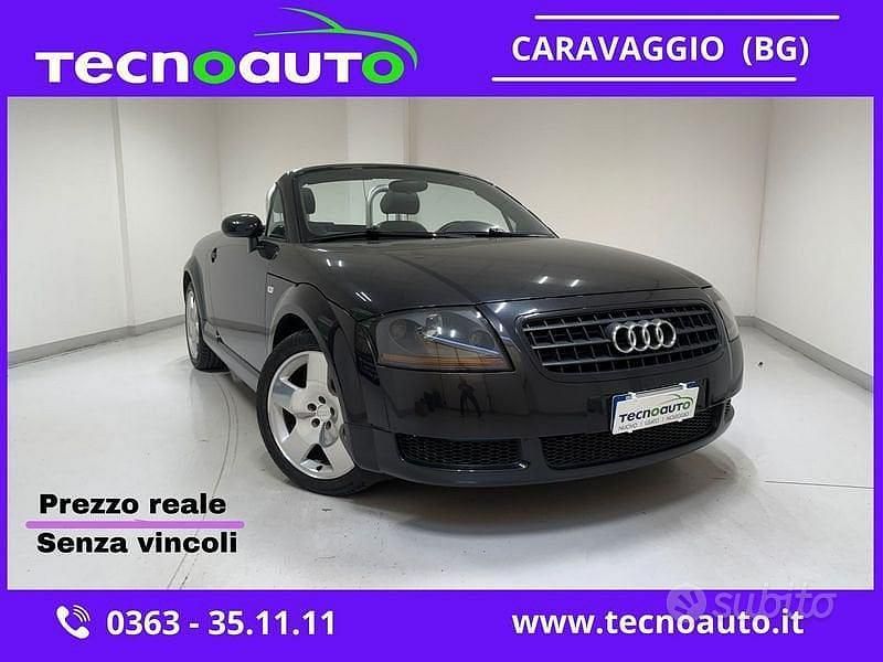 Usata Audi TT Roadster 150 CV (110 kW) 2003 Nero Cabrio