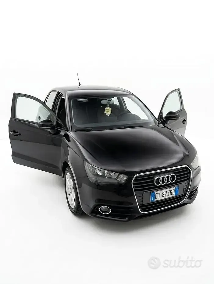 Usata Audi A1 90 CV (66 kW) 2014 Nero Utilitaria