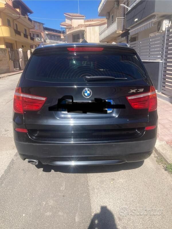 Usata BMW X3 190 CV (139 kW) 2014 Nero SUV