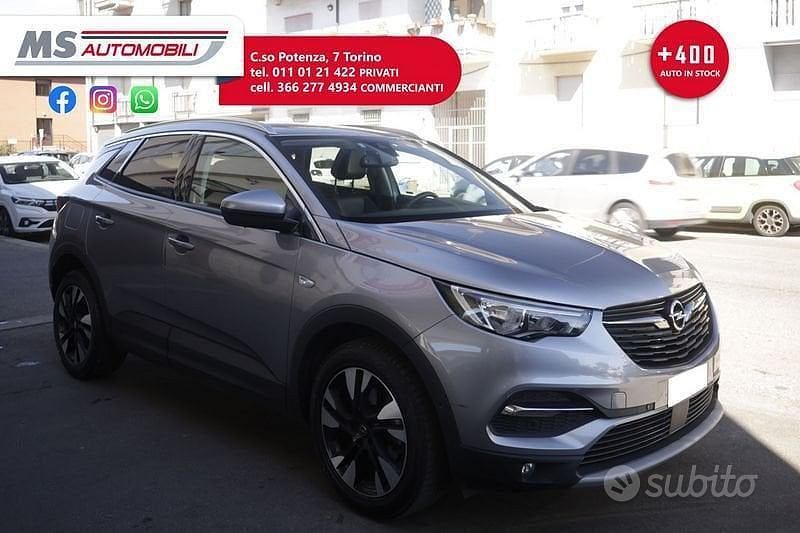 Usata Opel Grandland X Ultimate 131 CV (96 kW) 2018 Grigio SUV
