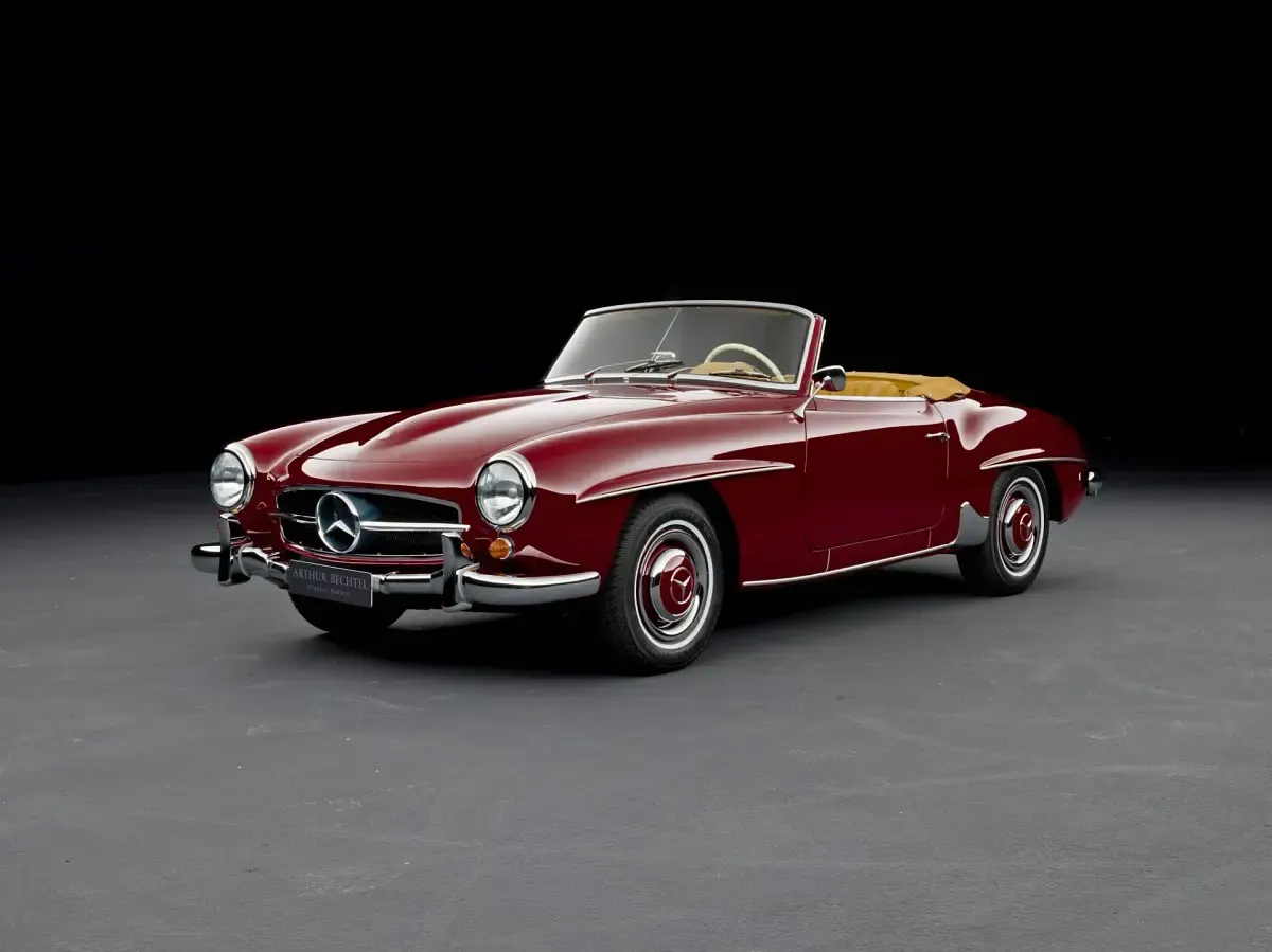 Usata Mercedes 190 105 CV (77 kW) 1959 Rosso Berlina