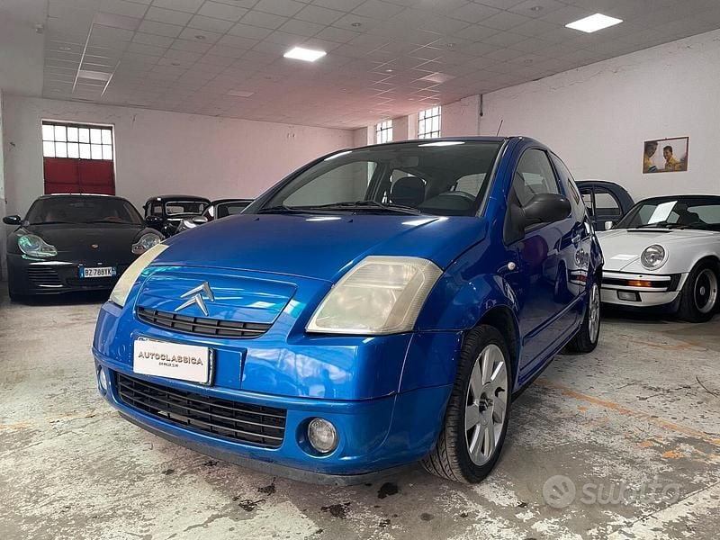 Usata Citroën C2 Elegance 59 CV (43 kW) 2008 Blu Utilitaria