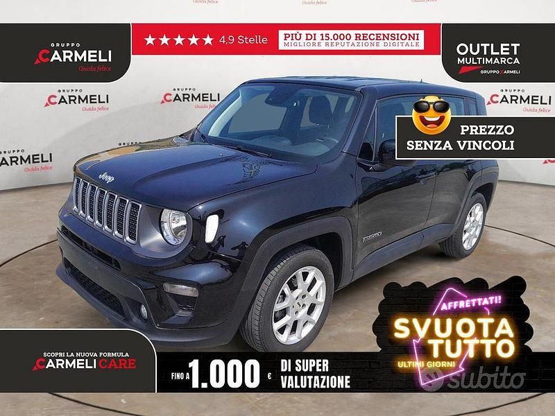 Usata Jeep Renegade Limited 131 CV (96 kW) 2023 Nero SUV