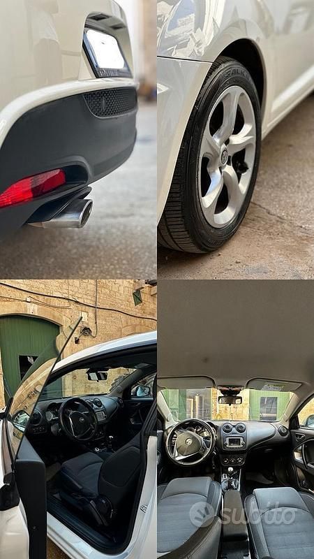 Usata Alfa Romeo MiTo 95 CV (69 kW) 2016 Bianco Utilitaria