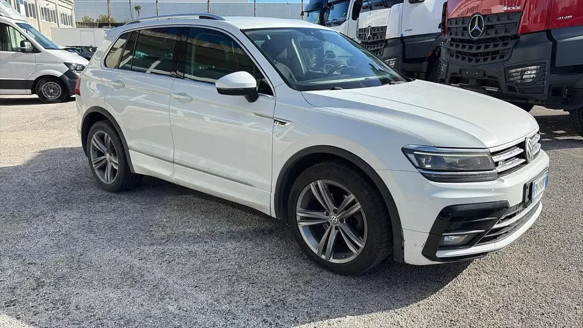 Usata VW Tiguan Advance 150 CV (110 kW) 2017 Bianco SUV