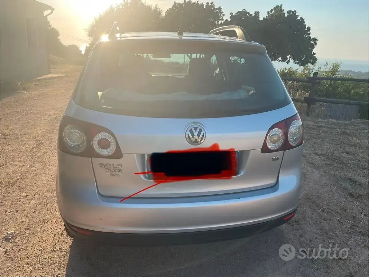Usata VW Golf Plus Cross 2008 Grigio Utilitaria