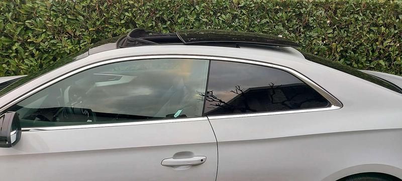 Usata Audi A5 Design 190 CV (139 kW) 2017 Bianco Coupé