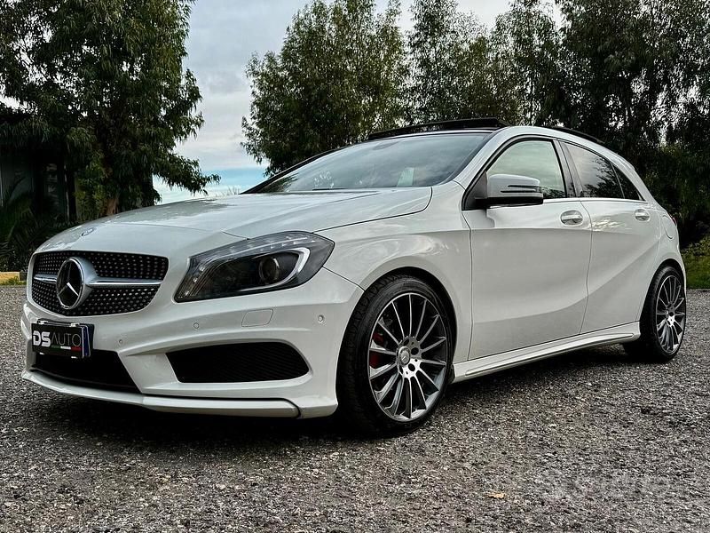 Usata Mercedes A180 Premium 115 CV (84 kW) 2013 Bianco Berlina