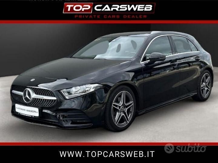 Usata Mercedes A180 Premium 116 CV (85 kW) 2022 Nero Berlina