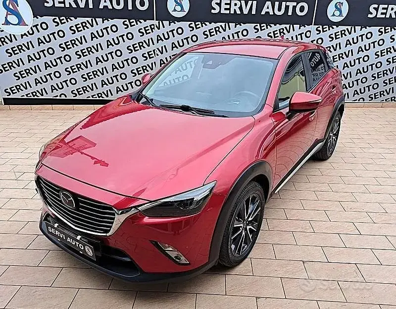 Usata Mazda CX-3 Exceed 105 CV (77 kW) 2017 Rosso SUV