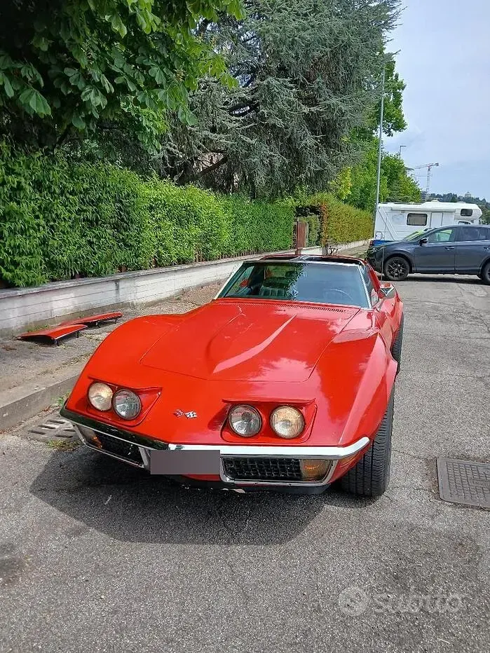 Usata Corvette Stingray 1970 Rosso