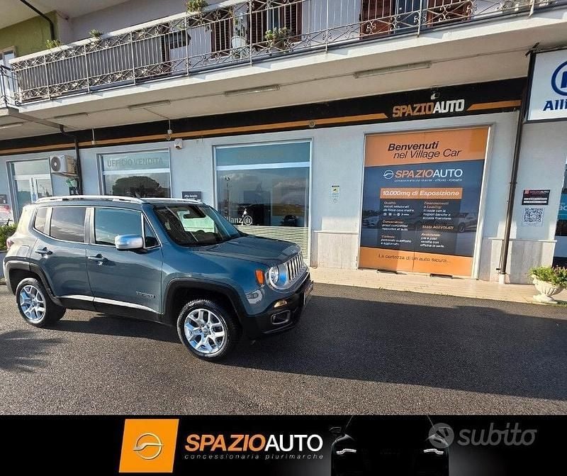 Usata Jeep Renegade Limited 140 CV (102 kW) 2016 Grigio SUV