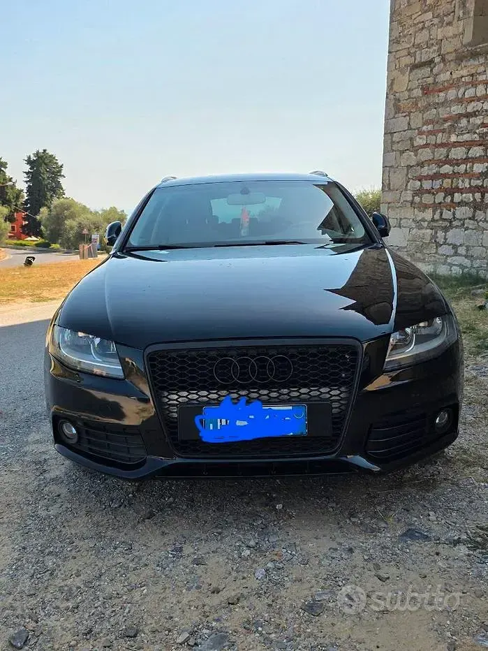 Usata Audi A4 140 CV (102 kW) 2009 Nero Station wagon