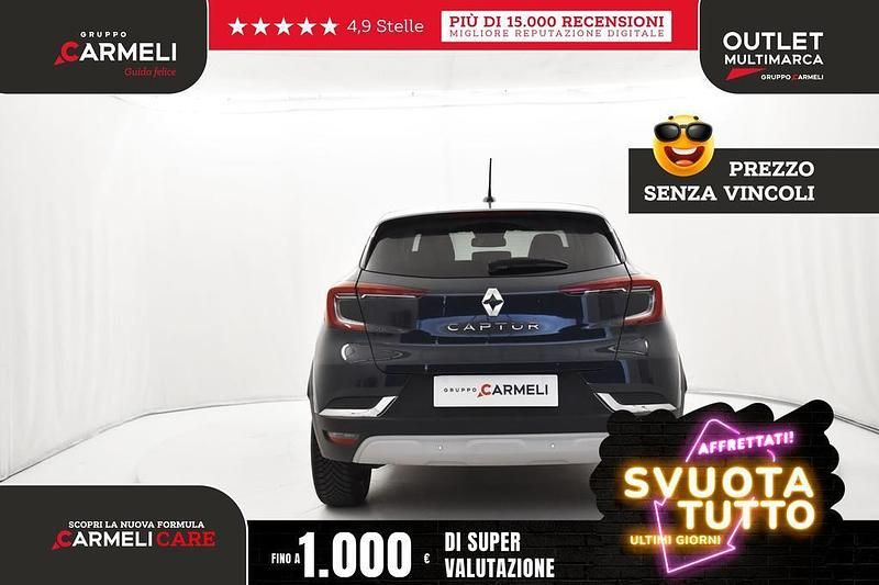 Usata Renault Captur Intens 101 CV (74 kW) 2022 Bleu rpe+ gris kqa SUV