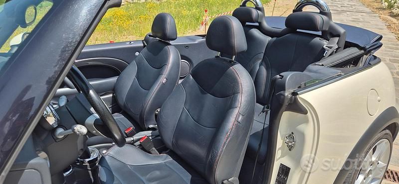 Usata Mini Cooper S Cabriolet 170 CV (125 kW) 2007 Bianco Cabrio