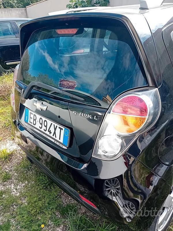 Usata Chevrolet Spark 2011 Nero Utilitaria