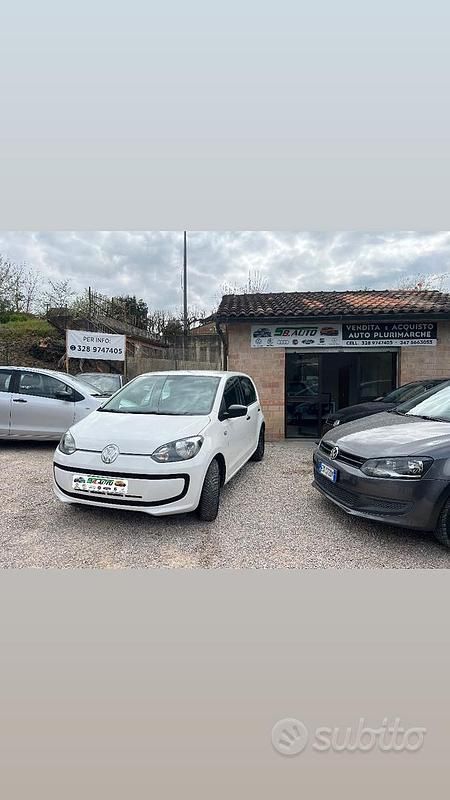 Usata VW up! 67 CV (49 kW) 2015 Bianco Utilitaria