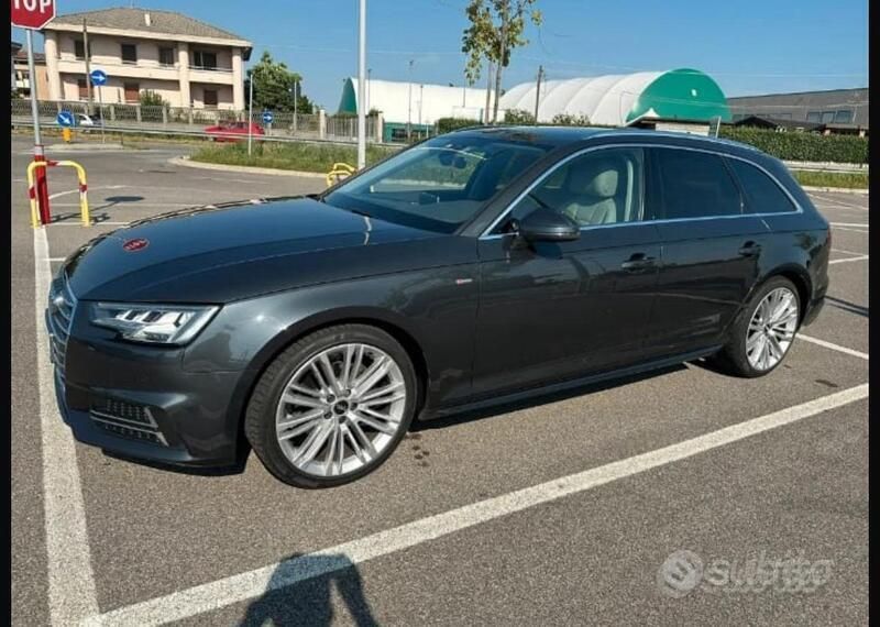 Usata Audi A4 S-Line 150 CV (110 kW) 2018 Grigio Station wagon
