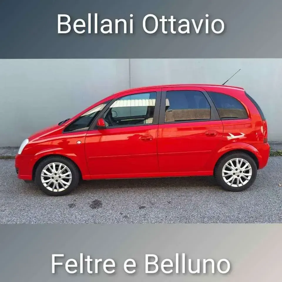 Usata Opel Meriva Enjoy 90 CV (66 kW) 2010 Rosso Monovolume