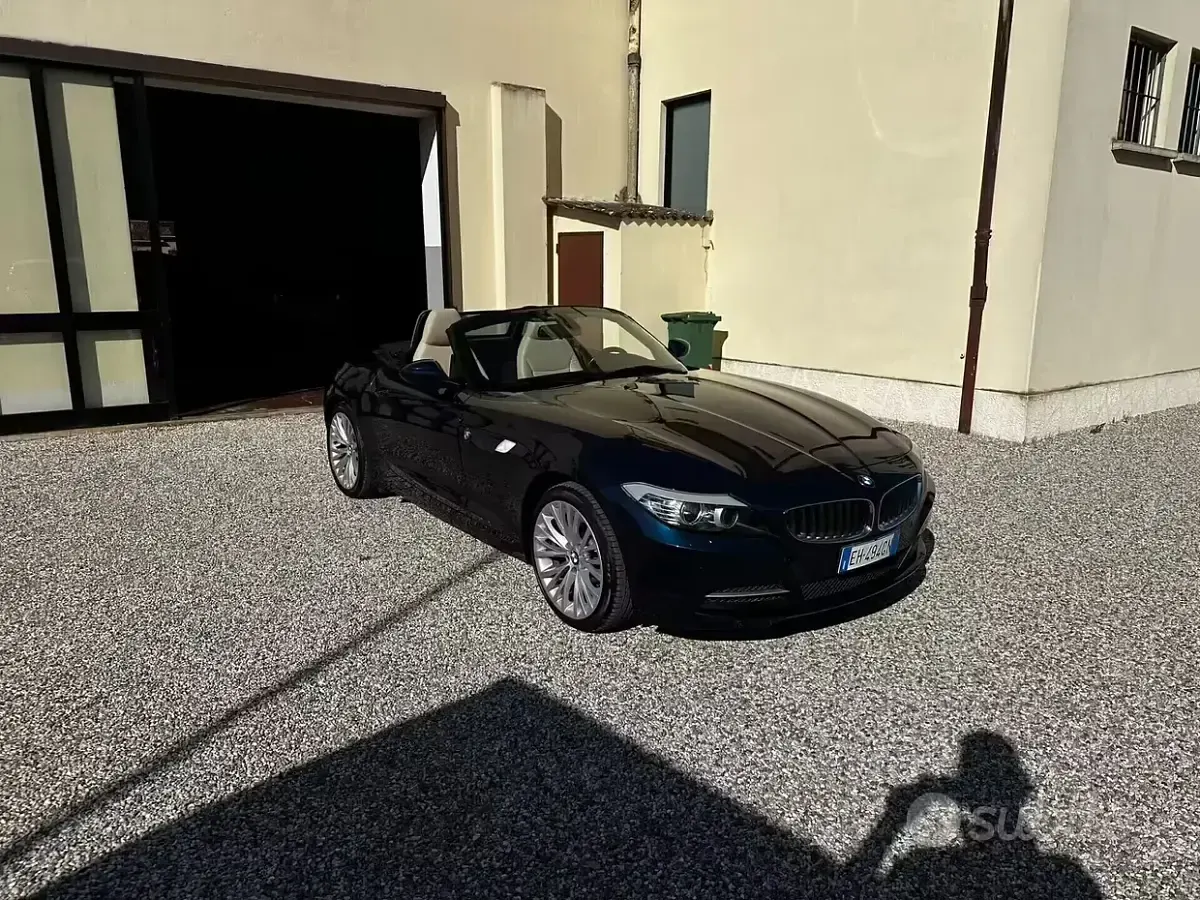 Usata BMW Z4 258 CV (189 kW) 2011 Blu Cabrio